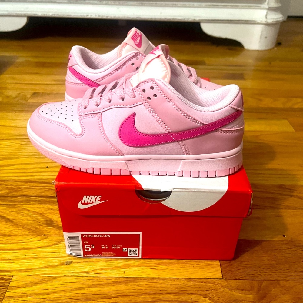 Nike low dunk Pink Rose